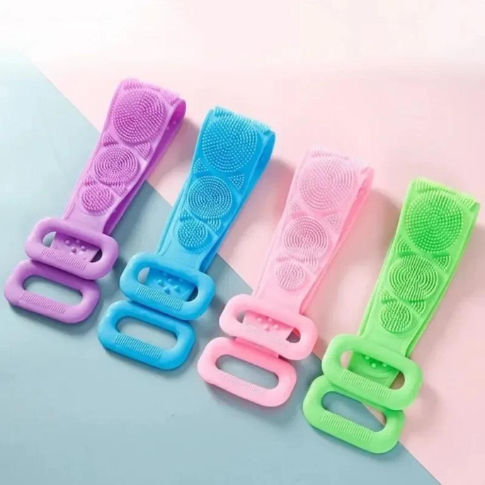Complete Exfoliating Bath Set: Back Scrubber, Bath Glove and Loofah Shower Sponge for Smooth Skin