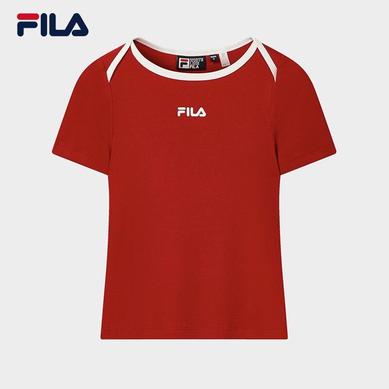 FILA Women's Knit Short Sleeve T-Shirt