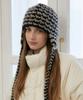 Tatiana Tilly Striped Knit Trooper Hat Ba8145