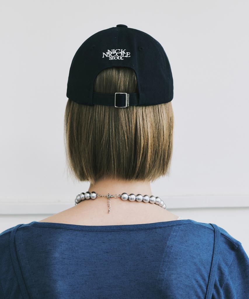 Nigaennikol Mini Butterfly Blink Ball Cap_Navy Cream