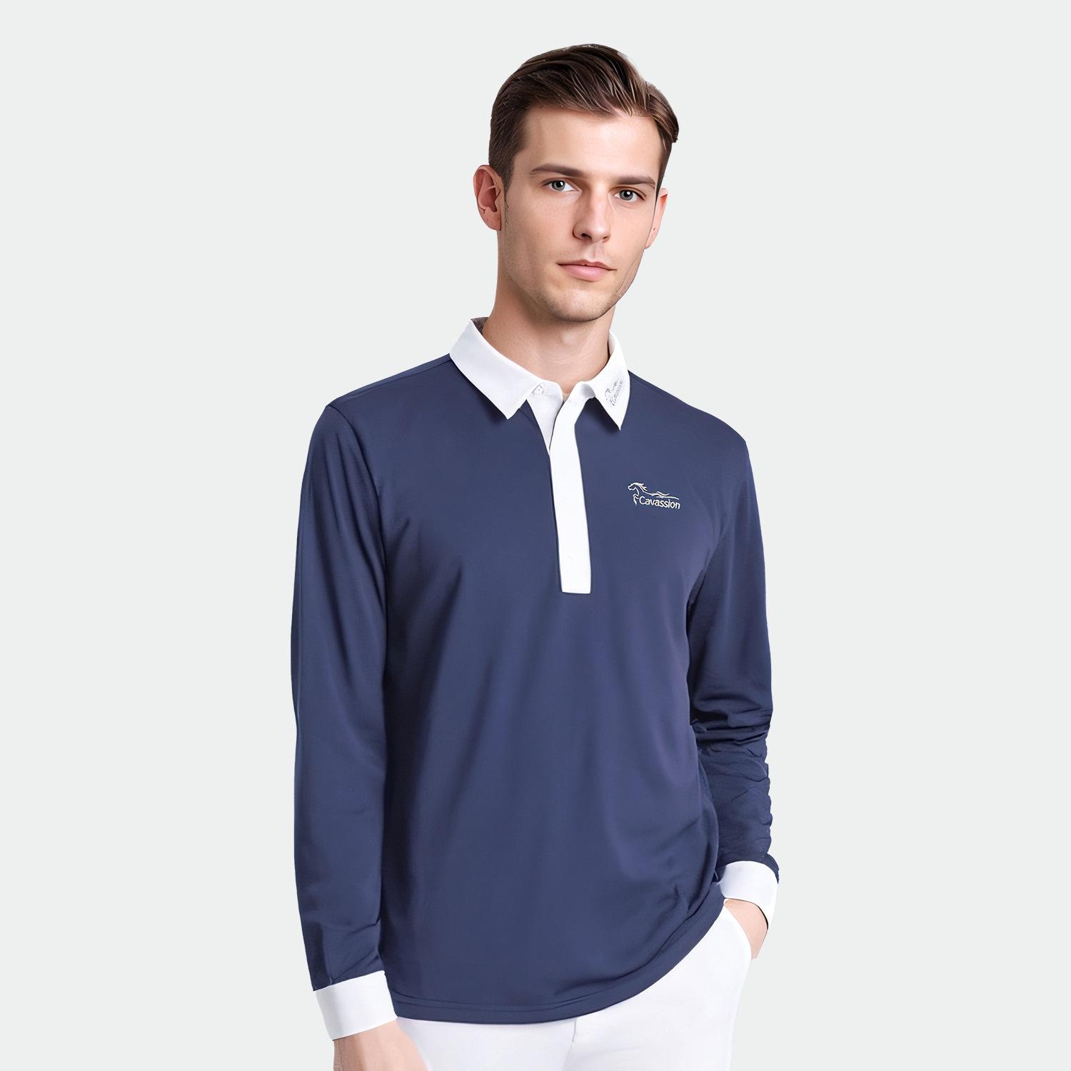 Men s and Women s Long Sleeve Equestrian & Cycling Shirt 8102169 XL