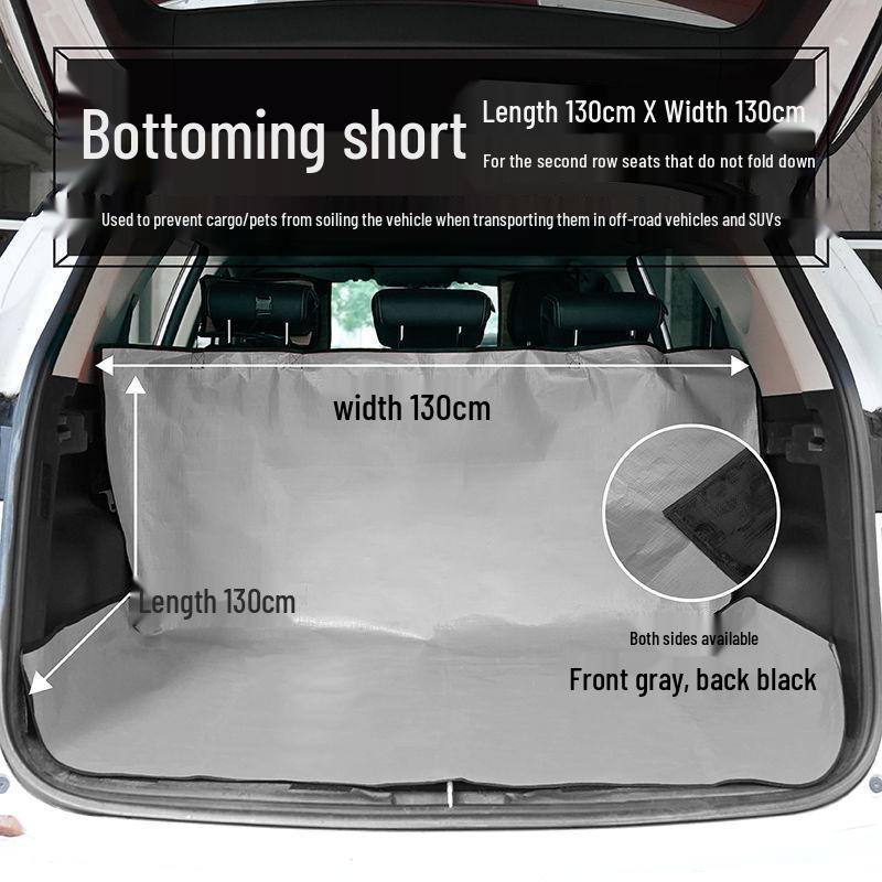 Durable Car Trunk Mat: Scratch & Dirt-Proof, Ideal for Cargo & Pets See Details