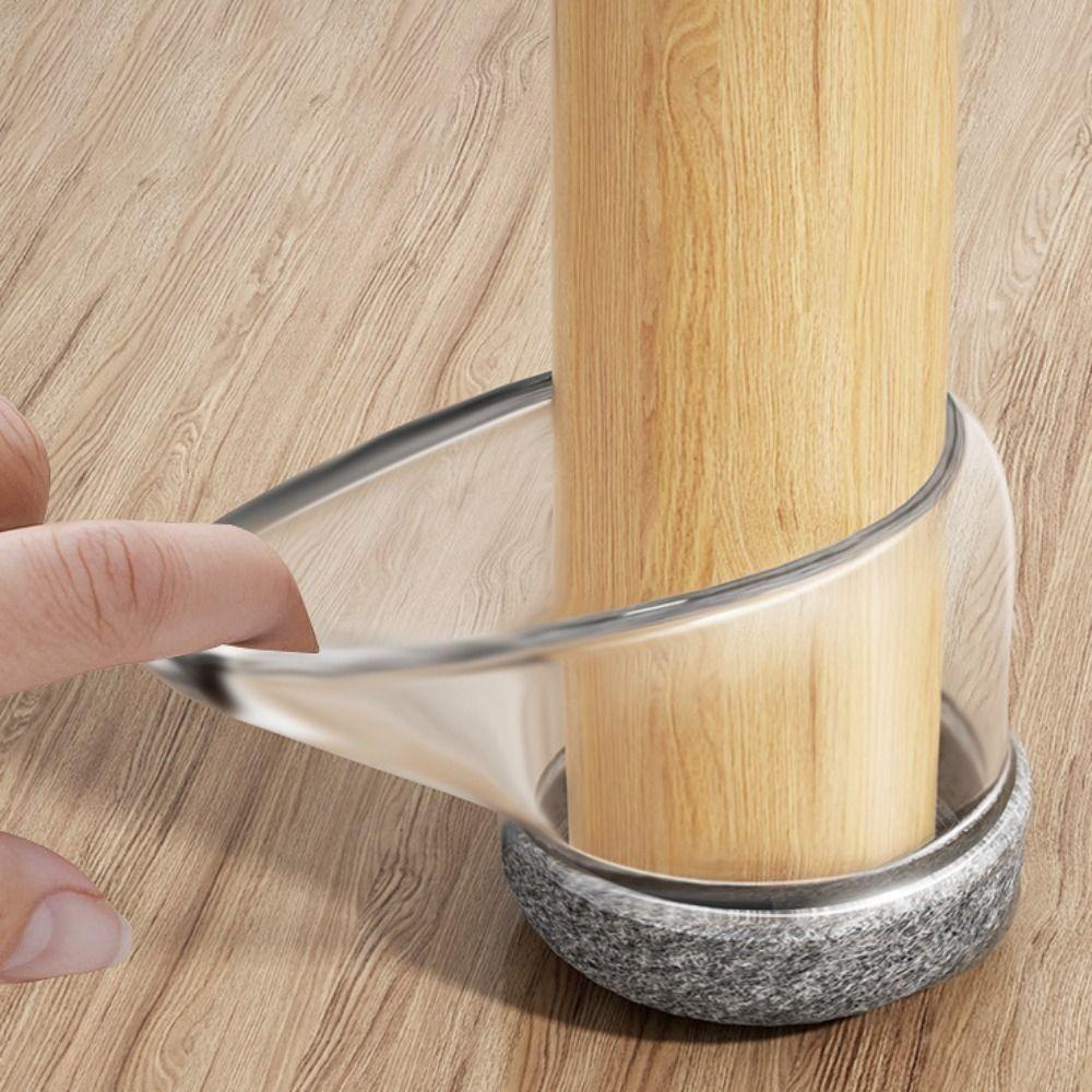 8pcs Wear-resistant Furniture Feet Pad Non-slip Chair Leg Silent Mat  Chairs