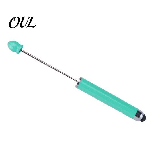 Gradient Color Touch Screen Stylus Beadable Pen for Touchscreen, Pen, High Smooth Drawing Pad Precision Writing School Office Classroom Study