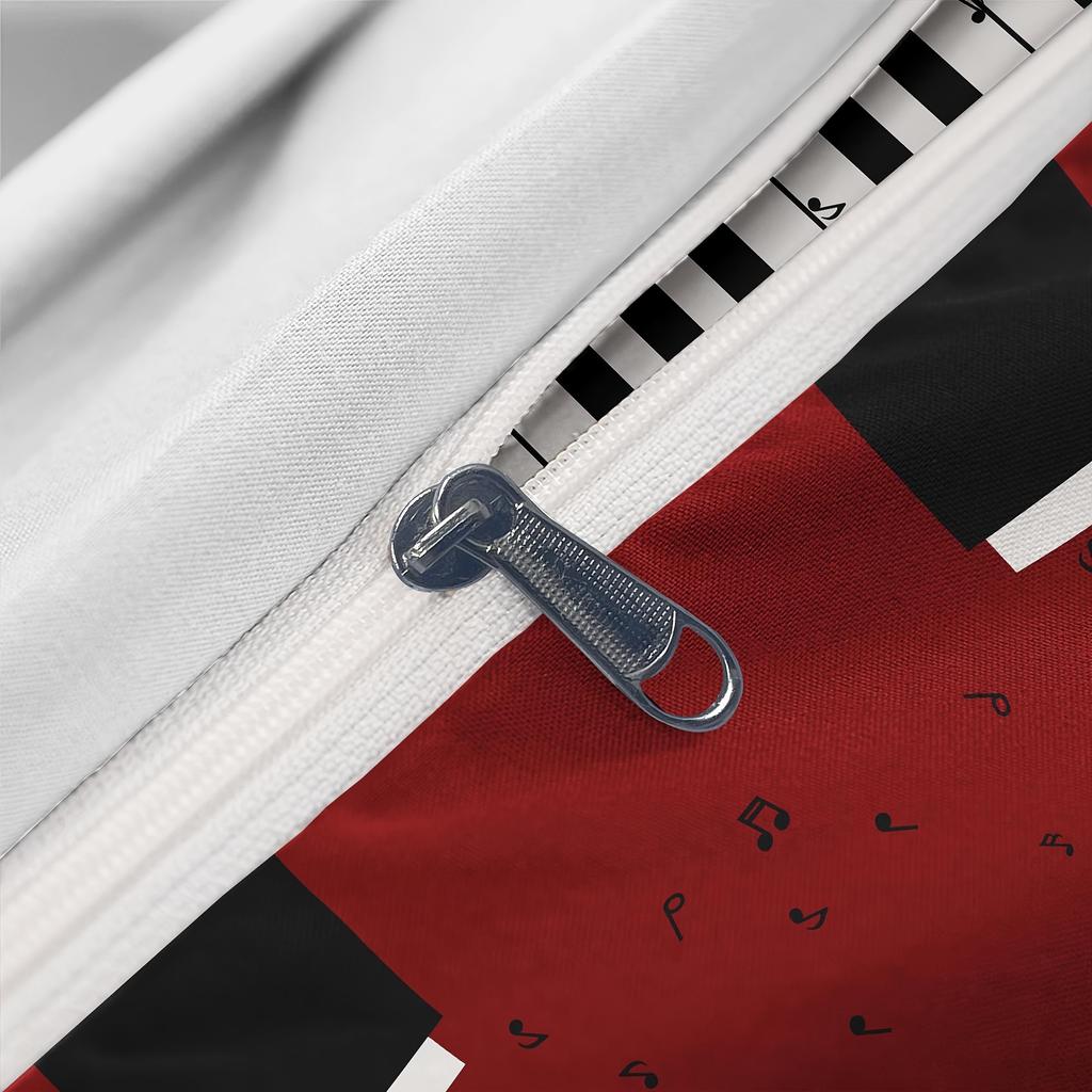 3-teiliges Bettbezug-Set, Rustikales Western Cowboy Ritter Druck Bettwäsche-Set, Weicher bequemer Bettbezug, Für Schlafzimmer, Gästezimmer