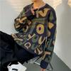 Retro Japanischer Stil Locker Gestrickter Pullover - Herbst/Winter Trendige Lässige Oberbekleidung
