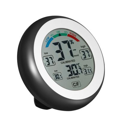 Digitální teploměr vlhkoměr Měřič teploty a vlhkosti °C/°F Maximální Minimální hodnota Zobrazení trendu Mini teploměr a vlhkoměr