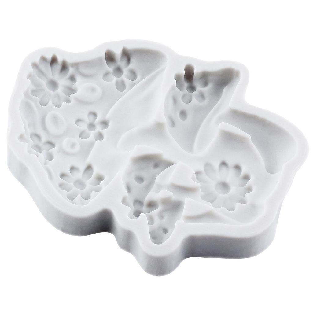 Mushroom Silicone Mold Mushroom Fondant Molds Cake Decorating Tools Theme Cake Dessert Decorated Chocolate Candy Mold