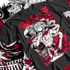 Reze T-Shirt Chainsaw Man Makima Power Aki Denji Anime Gift Shirt All Size