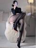 Sexy Pantyhose Pure Desire Color Depth Variation Square Grid Pattern Stockings Pantyhose Smooth Charming Thin Elegant PAAQ