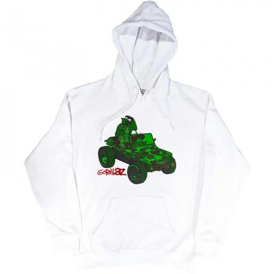 Gorillaz Unisex Adult Jeep Hoodie