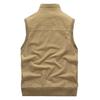 Gidenpu Men's Multi-Pocket Outdoor Vest – Sleeveless Jacket for Photography, Fishing, and Casual Wear. Suitable for Spring, Summer, and Autumn.
