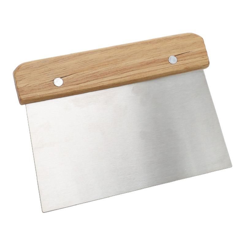 Stainless Steel Scraper With Scale Dough Scraper Rice Noodle Scraper
