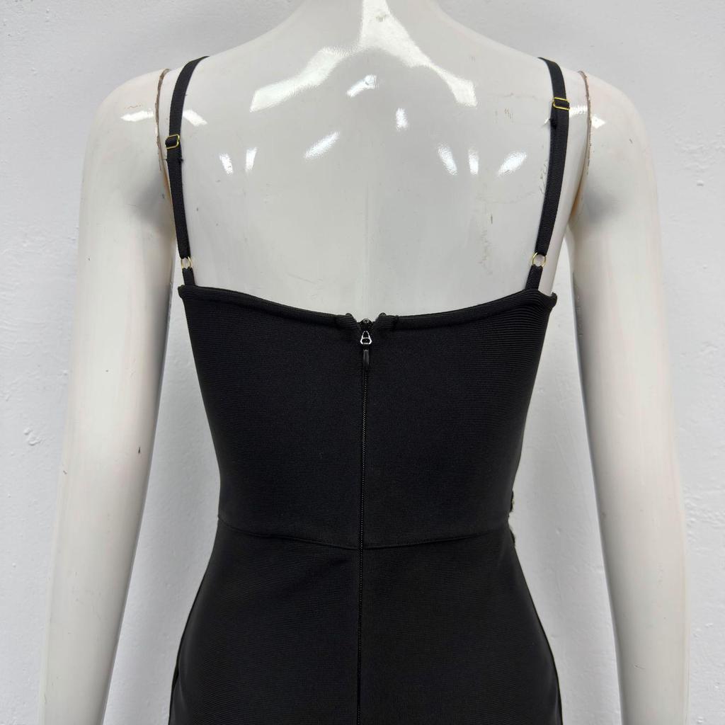 Novo Vestido de Noite Sexy Bodycon Bandagem Estilo Europeu e Americano para Comércio Exterior