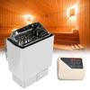 Sauna Heater 220V 4.5KW, Stainless Steel Electric Sauna Stove with Digital Controller, Steam Bath Saunas Heater for Hotel Hotel Spa Steam