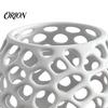Writing Utensil Holder Modern Honeycomb Pen Holder, 3D Printed Hollow Design Office Desk Organizer Container, Stylish for Pencils Makeup Brushes Study