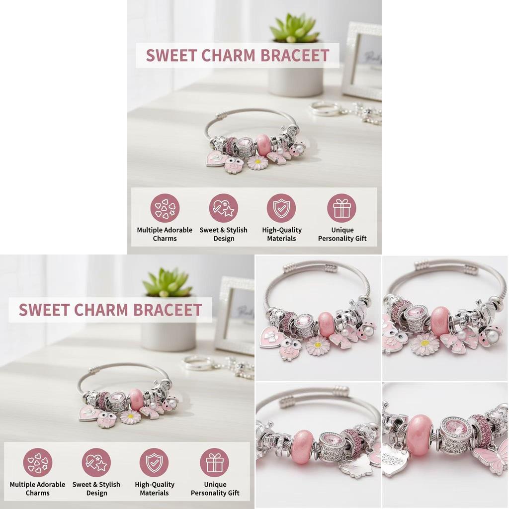 DIY Eule Schmetterling Anhänger Schmuck mit Edelstahl für Sommer Mode Accessoires