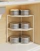 Corner Kitchen Counter Shelf: Multi-layer Pot and Cookware Storage Rack