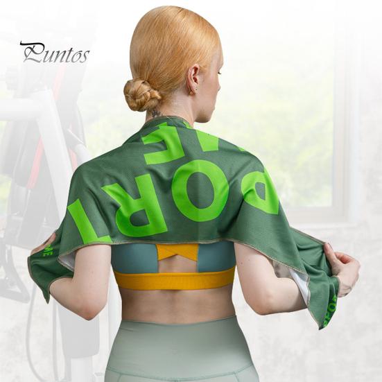 Workout Cooling Towel Three-layer Super Soft Friendly To Skin Quick-drying Moisture-wicking Breathable Sports Towel
