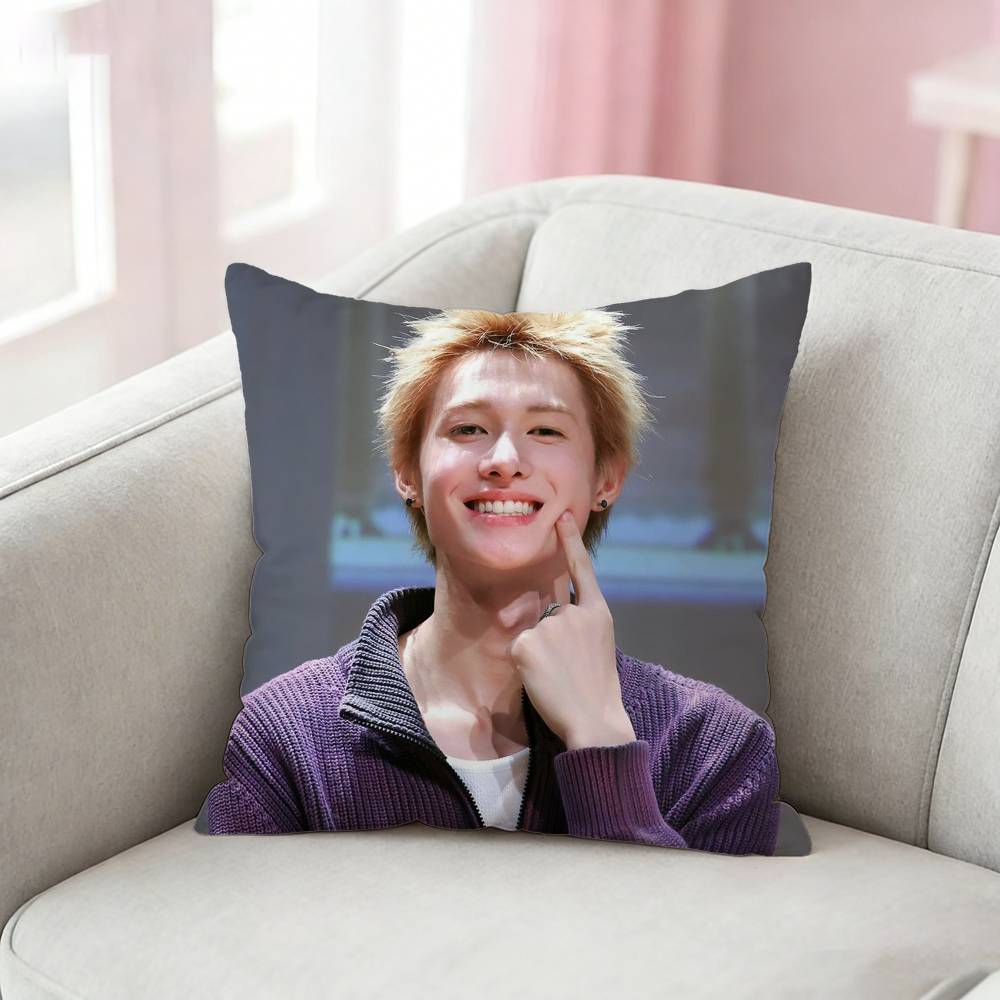 Kpop CORTIS Pillow Case for Sofa Living Room Home office Decor Protective Cover