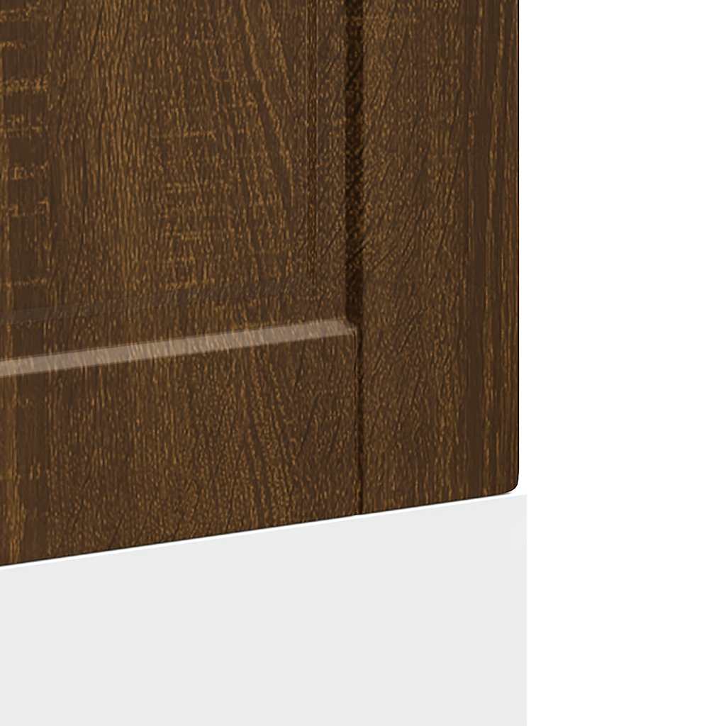 Dishwasher Panel Porto Brown Oak Effect 60 X 1.5 X 57 Cm