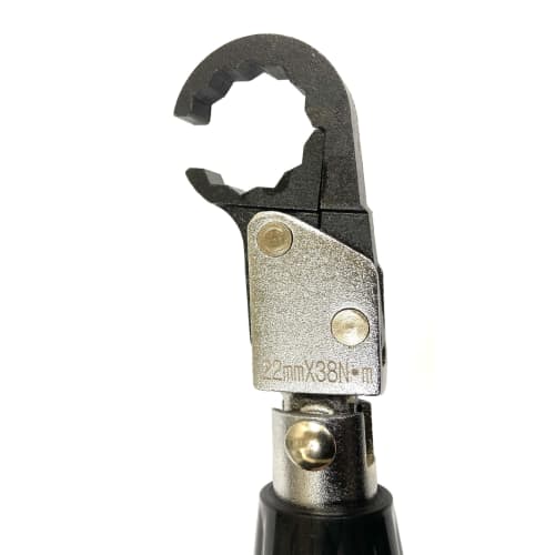 BBK RTQ-23 Double-Ended Ratchet Torque Wrench (1/4" X 3/8" for Room Air Conditioners)