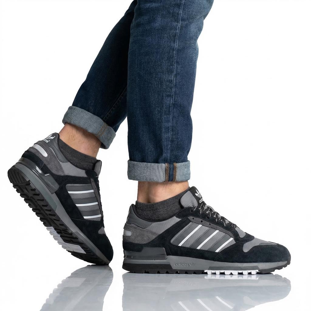 Adidas Originals ZX 600 - Men's Shoes Sneakers Black JR8741 ORIGINAL