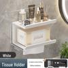 Miling Punch-Free Bathroom Tissue Holder Shelf (Set of 2)