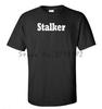 new stalker T Shirt men patterm cool tshirt mens top tees new black tshirts euro size
