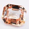 Natural Golden Morganite Asscher Cut 10-12 Ct Fabulous Certified Loose Gemstone