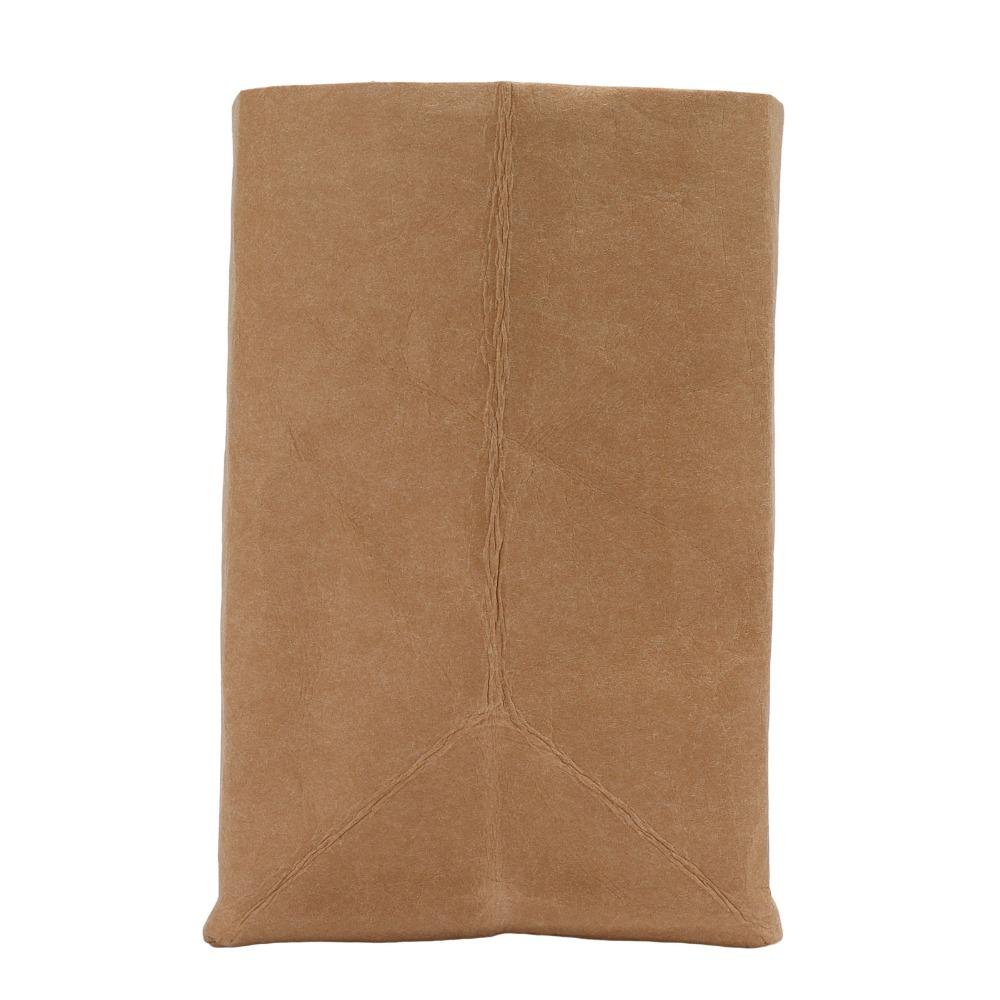 Waterproof Food Storage Bag Washable Washed Kraft Paper Snacks Bags Waterproof Bag  Food Storage
