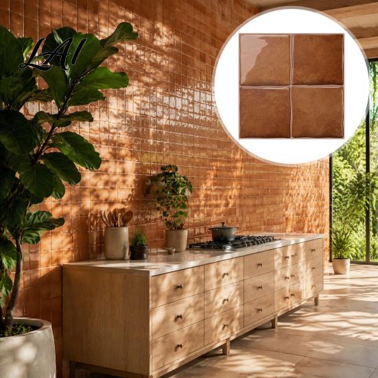 Glossy Finish Retro Tile Decals Square Checkered Wall Tiles Stickers Self Adhesive PET Panels Budget Friendly Refurbishment Easy Peel And
