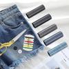 Denim Repair Patches Roll Iron On For Clothes Jackets Pants Jean Elbow Clothing Badges Apparel Accessories