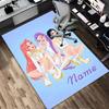 Custom Name Fantasy Heroes Living Room Non-Slip Area Rug Soft Carpet for Bedroom Kids Playroom Sofa Office Home Decor Doormat