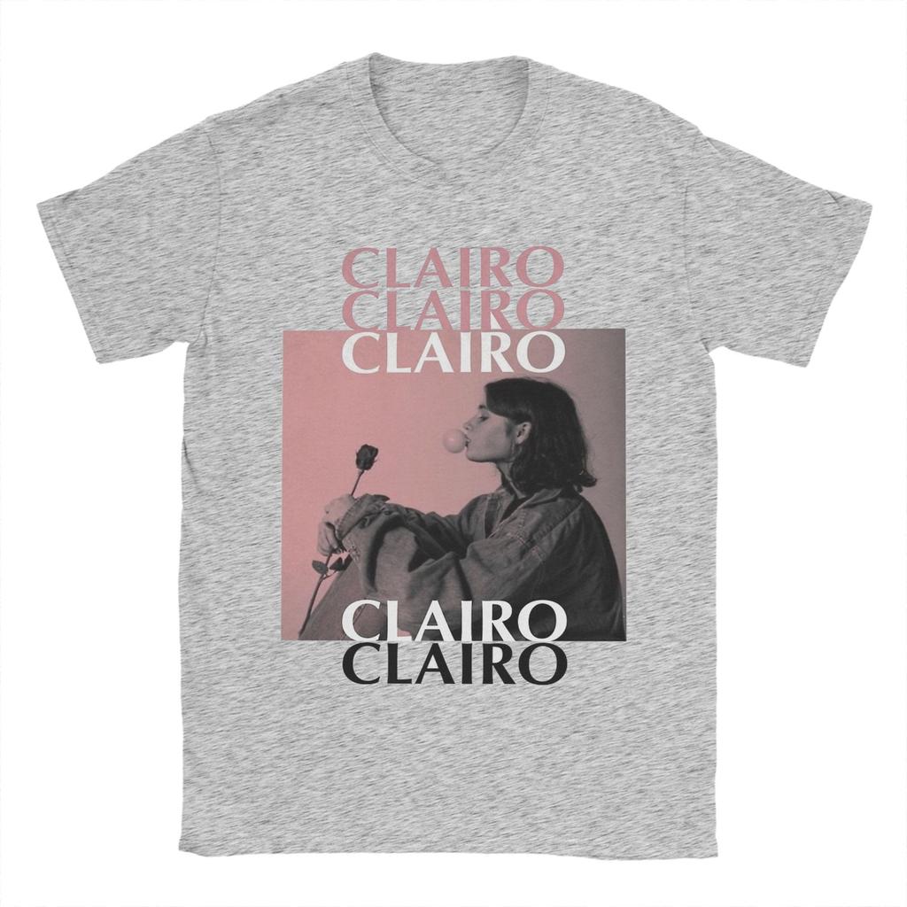 Singer Clairo Pretty Girl T-Shirts for Men  Funny Pure Cotton Tee Shirt Crew Neck Short Sleeve T Shirts Adult Clothes