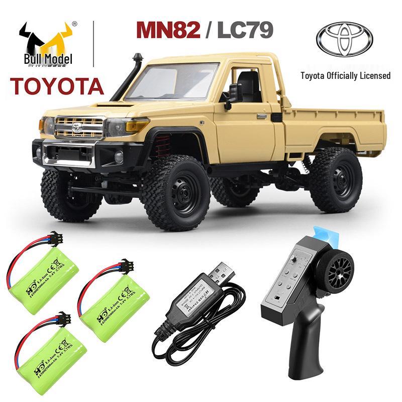 MN82 Toyota Licensed RC Off-Road Pickup Truck – 4WD Remote Control Rock Crawler
