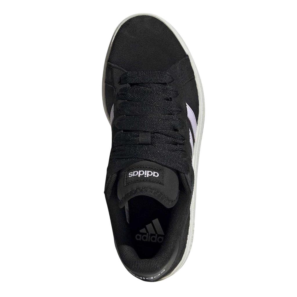 Adidas Womens/Ladies Court Base 00s 3 Stripes Suede Trainers