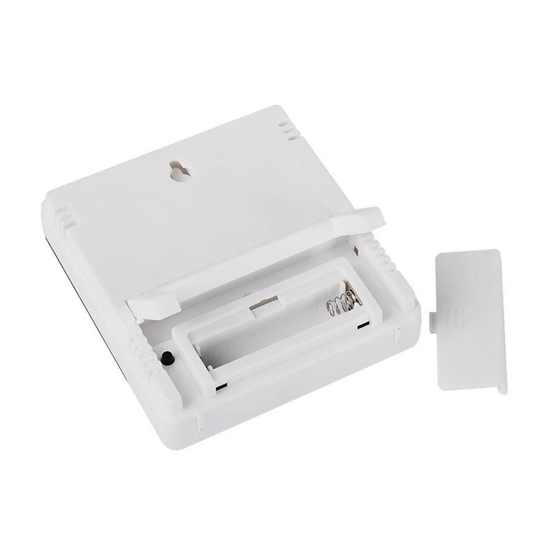 HTC-2 Digital Thermohygrometer: Large Screen Indoor/Outdoor Clock & Thermometer with Probe