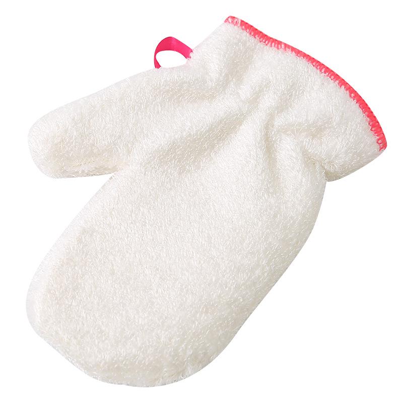 

Bamboo Fiber Dishwashing Gloves, Household Kitchen Cleaning, Waterproof Gloves, Anti-slip, Oil-free, Laundry and Household Gloves Single one білий