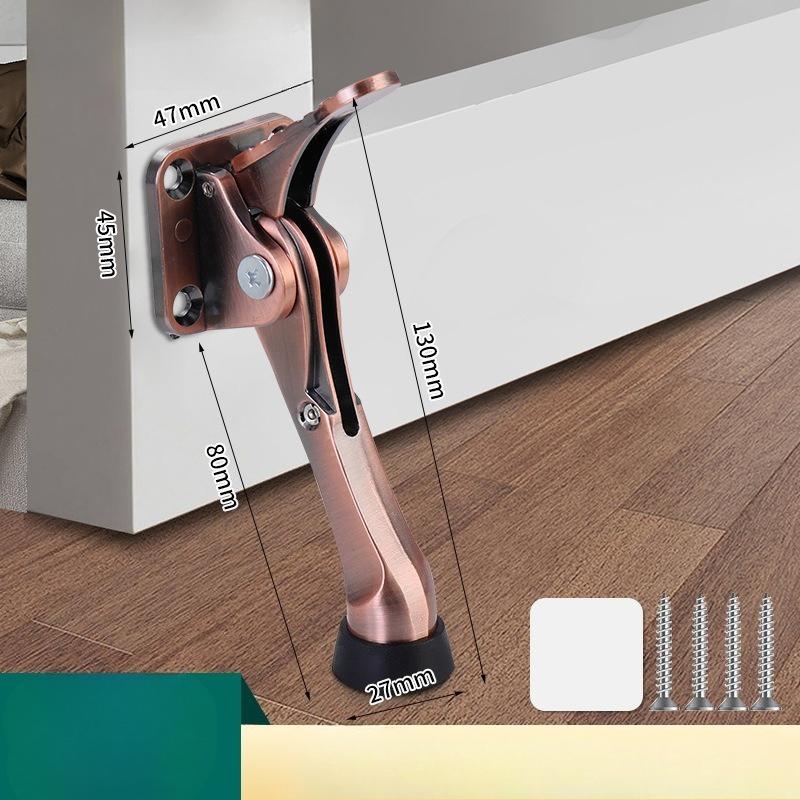 Kick-Proof Door Stopper Suitable For Door Bottom, Heavy-Duty Design For Indoor/Outdoor Commercial Use. Door Wedge,Anti-Pinch Door Stopper