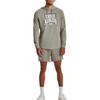 Under Armour American Vintage Letter Hooded Pocket Long Sleeve Sweatshirt Men sweatshirt Gray 1379766-504