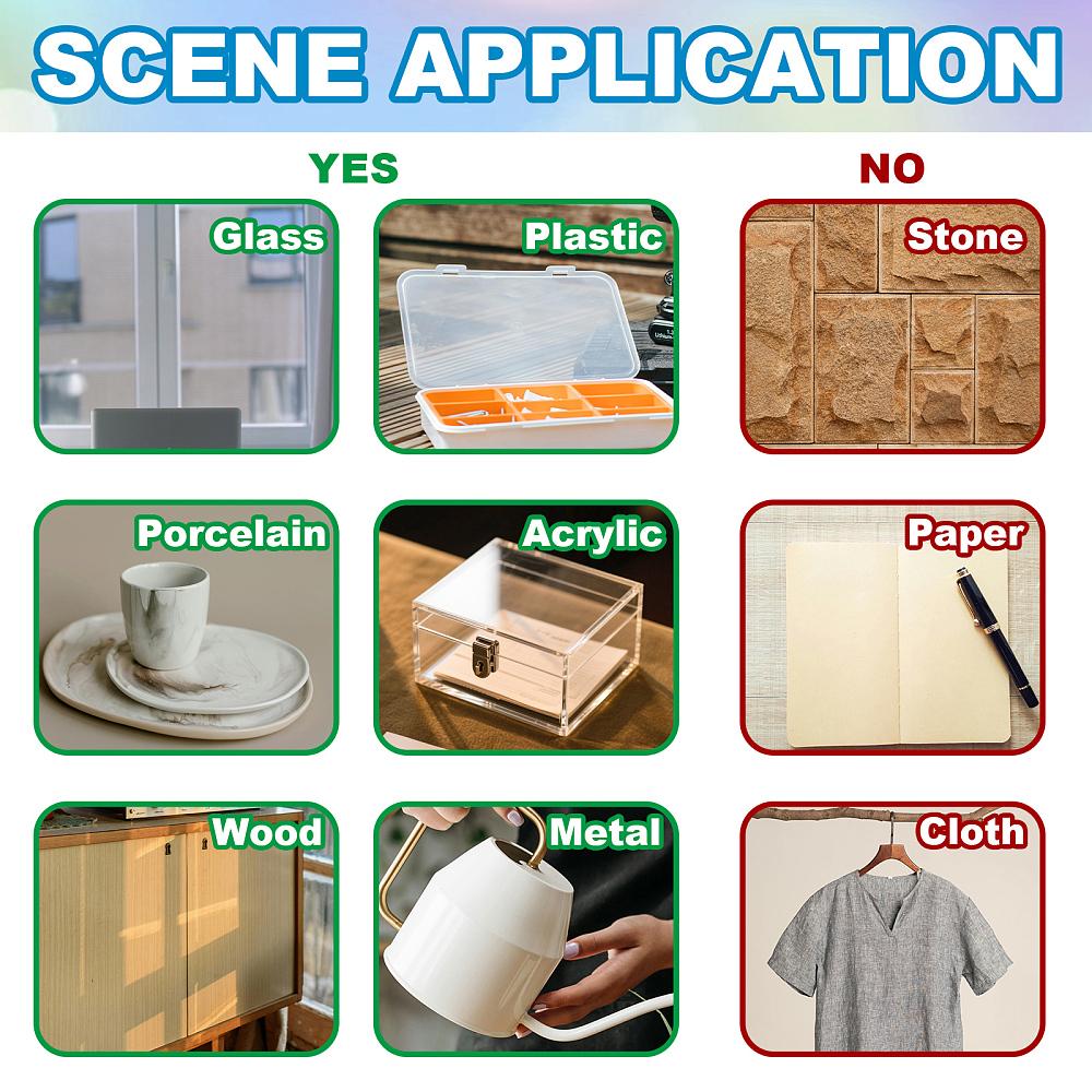 18Pcs Plastic Silhouette Paper for Lighting Decoration Paper Cut Light Box Square Insects 100x90mm