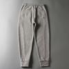 Men's Casual Thickened Fleece Jogger Pants for Export, Autumn and Winter Loose Fit Trendy Brand Cuffed Pants