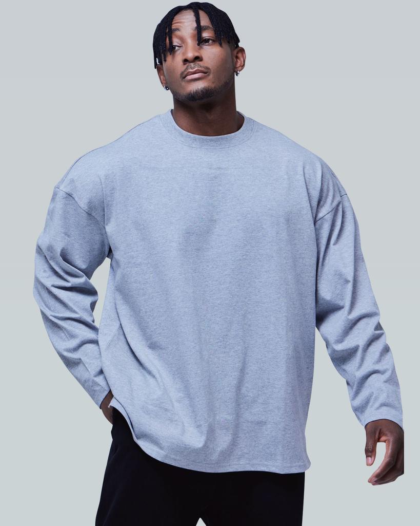Beleumaneopaeleol Basic Cut-Out Oversized Long Sleeve 4 Colors