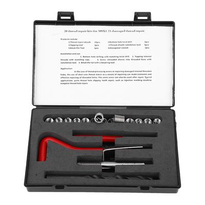 20 Piezas Insertos Roscados M9x1.25 Rosca Hembra Kit Surtido de Accesorios para Reparación
