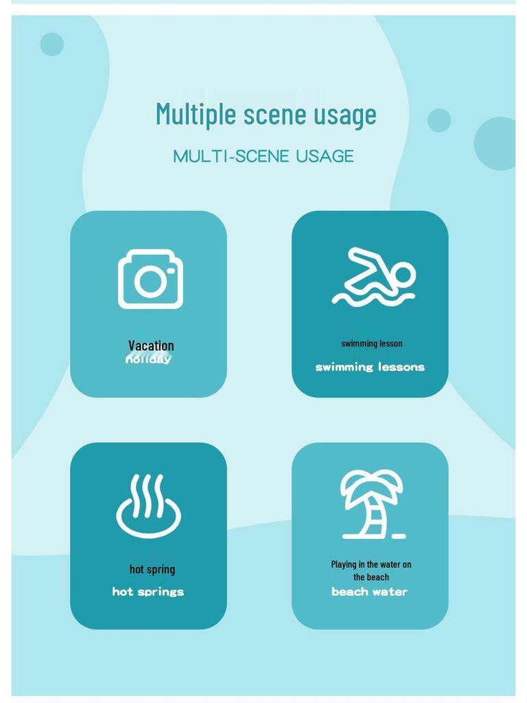 Boys' Long Sleeve & Pants Sunscreen Swimsuit 2025 - Kids' Split Swimwear Set