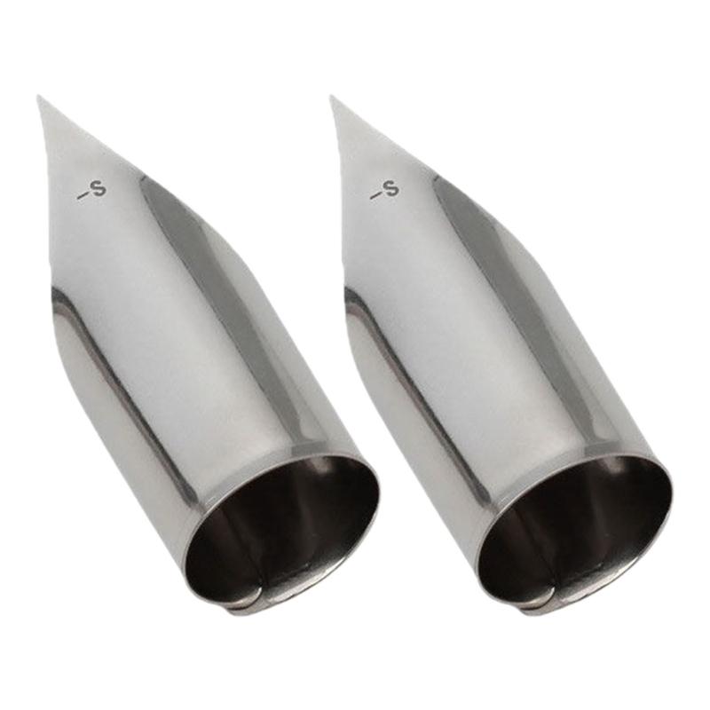 

2Pcs Professional Finger Corner Turner Ergonomic Stainless Steel Fabric Corner Flipping Sewing Aid for Quilting Sewing S