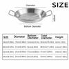 Nonstick Surface Seafood Plate Flat Bottom Snack Plate Heavy Duty Stainless Steel Pan  Home Kitchen
