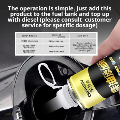 5/3/1pcs Diesel Car Special Carbon Removal Net Exhaust Cleaner Power Enhancement Clean Carbon Additive Diesel Additive Diesel