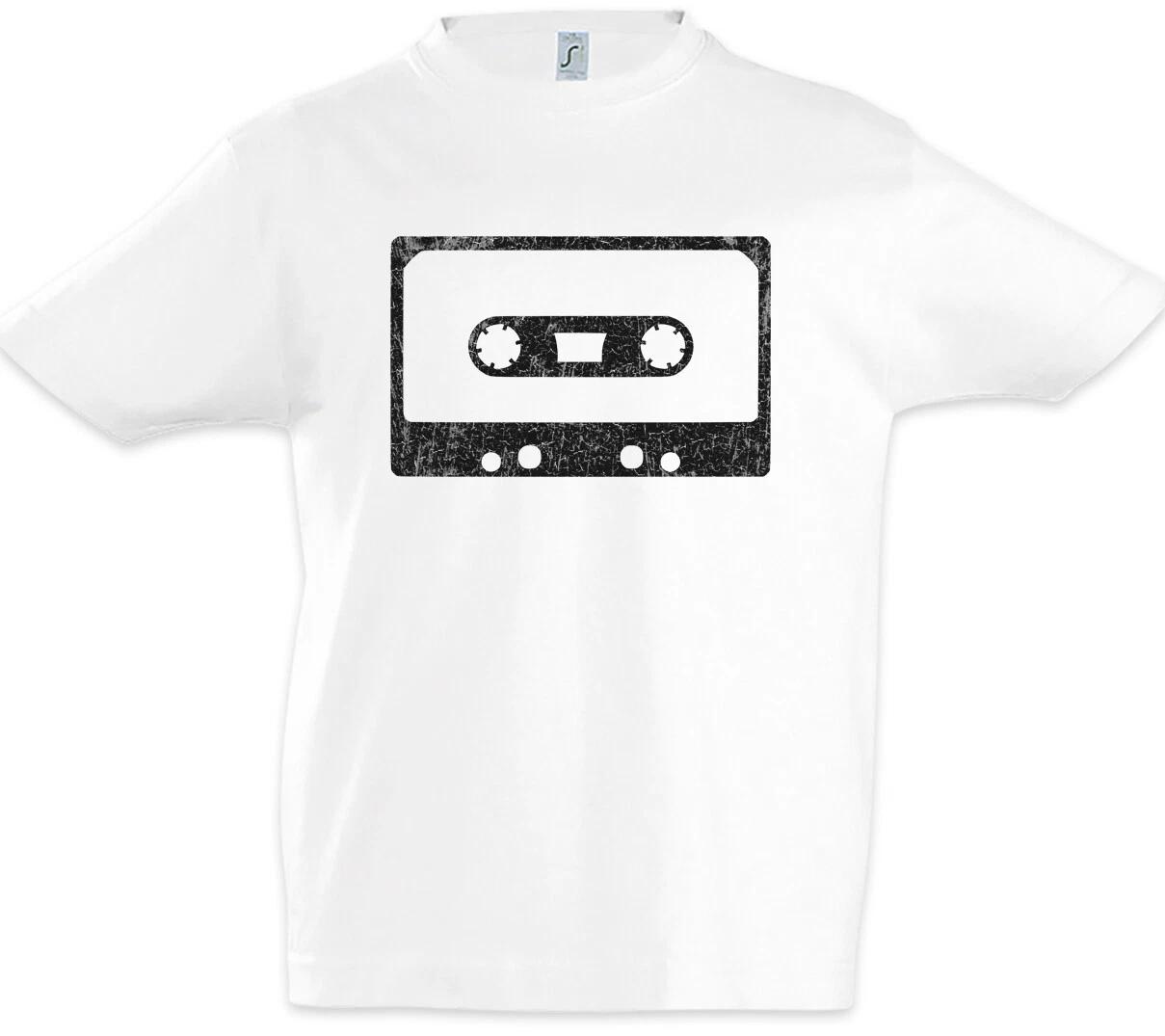 

Cassette Tape I Kids Boys T-Shirt Music Teacher DJ MC Cassette Audio Cassette- 140